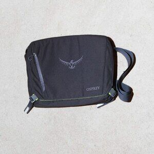 Osprey Beta Port Dark Gray Courier Messenger Laptop Bag w/ Shoulder Strap